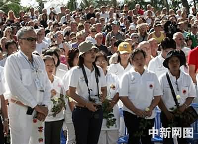 印尼、斯里兰卡和泰国隆重纪念印度洋海啸一周年