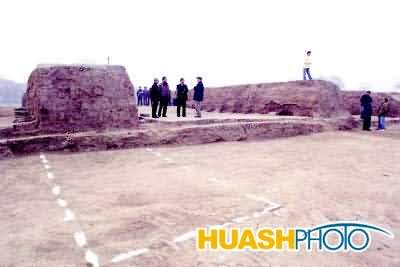 大明宫丹凤门毁于大火 隔墙上发现火烧痕迹(图)