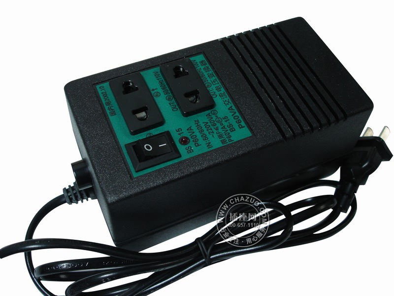 ˫����(��ʯ)(Yuyang)60W��ѹ�� 220Vת110V BS-15
