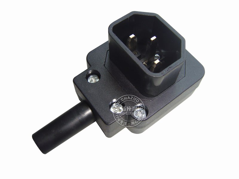 ����(Guochan)ֱ�� 10A IEC320-C14 �ɲ��߲�ͷ C14