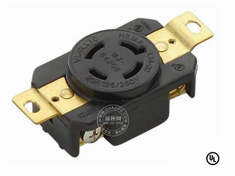 ����(Imports)��ʽNEMA��L14-20)���ʲ��������� ��ҵ��20A 125V/250V WJ-6420B