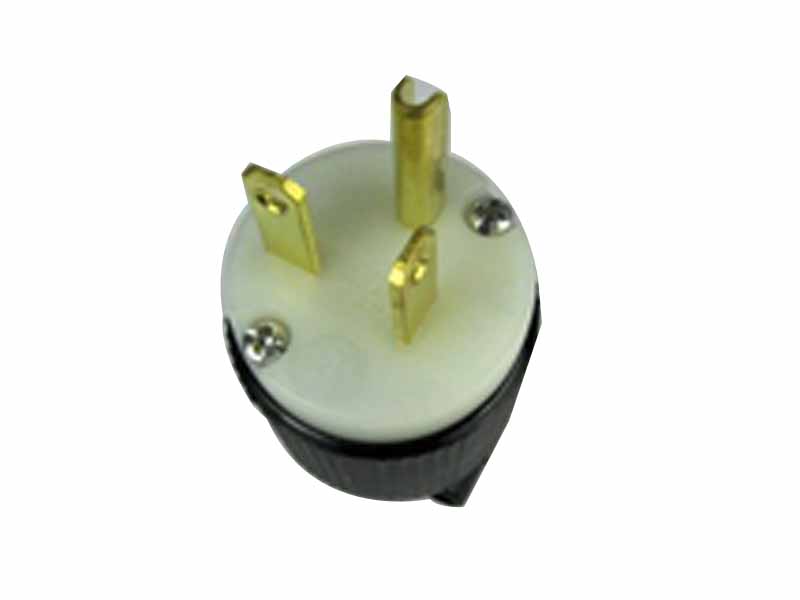 ����(Imports)NEMA 5-20P ��������ʽֱƬ���߲�ͷ ��������20A/125V   AS-CJ-716