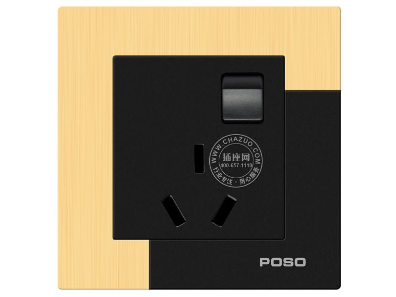 Ʒ��(POSO)һλ˫�ؿ���16A������� AF/15/2/16S/A