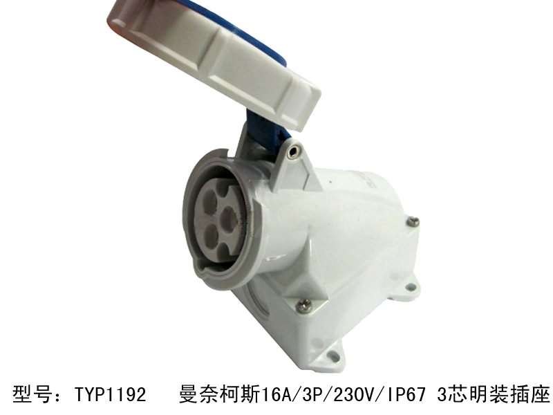 NULLNULL(NULLNULL)��װ���� 16A/3P/230V/IP67 3о��װ���� TYP1192