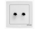 品牌：ABB ABB
名称：2端子音响插座
型号：AL341