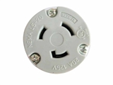 品牌：进口 Imports
名称：20A, 125VAC Grounding Locking Connector L5-20R
型号：WJ-9320B