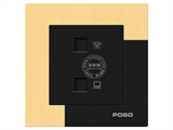 品牌：品上 POSO
名称：电话、电脑插座
型号：AF/T01/C01/A